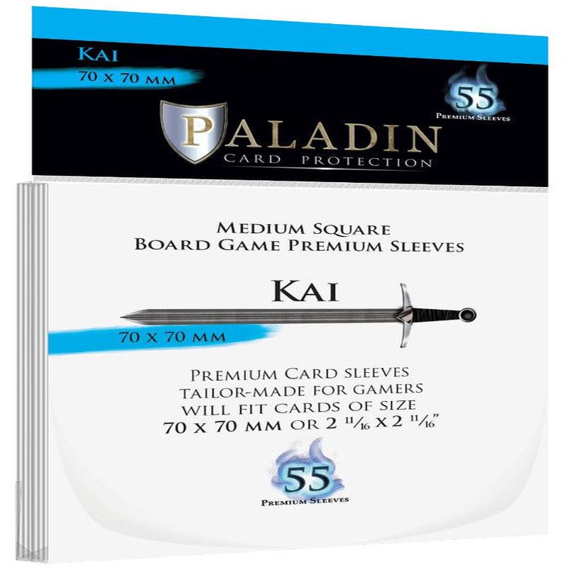 Paladin - Premium Kai Card Sleeves 55-Pieces 70 mm x 70 mm Size