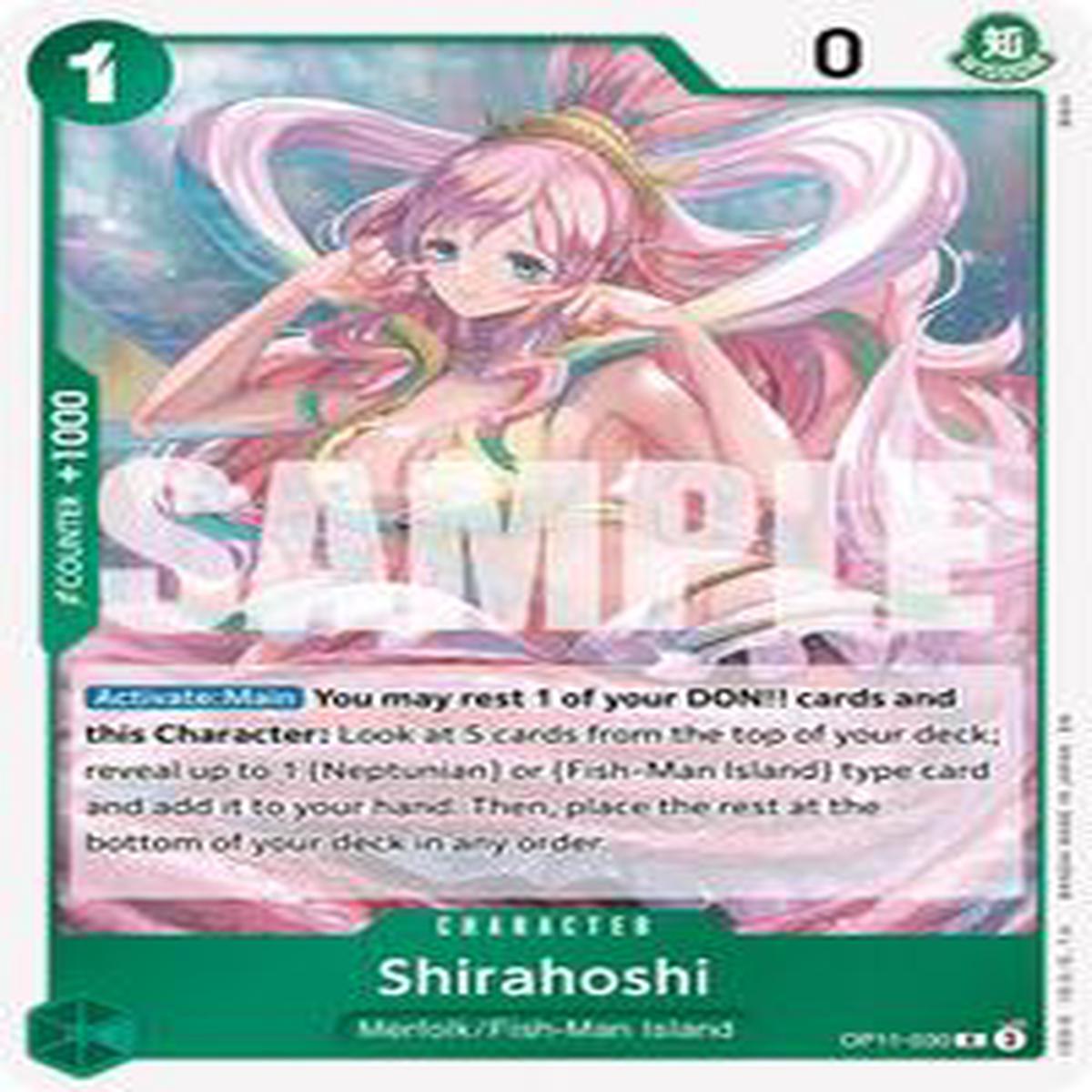 Shirahoshi (030) - OP11-030 - A Fist of Divine Speed (OP11)