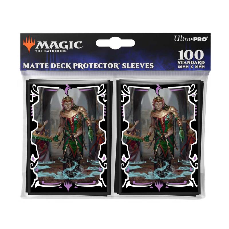 Ultra Pro - UP38804 Return to Tarkir Q2 2025 Sultai Commander Deck Protector Sleeves for Magic: The Gathering 100-Piece Set