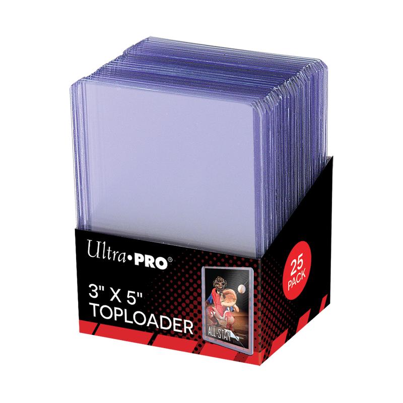 Ultra Pro UP81182 Toploader 25-Pack 3-Inch x 5-Inch - Clear