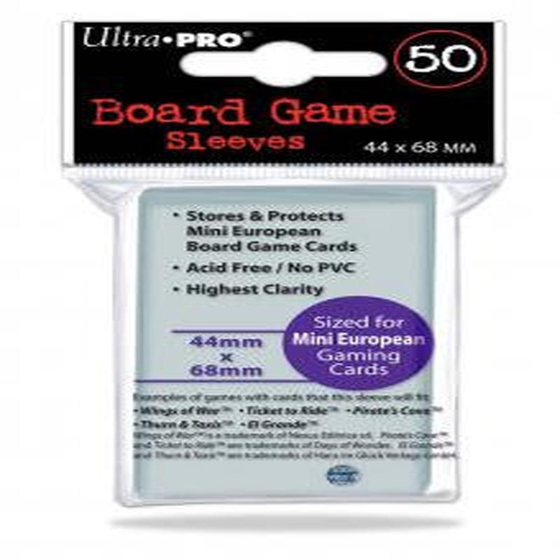 Ultra Pro: UP82661 44mm X 68mm Mini European Board Game Sleeves 50ct