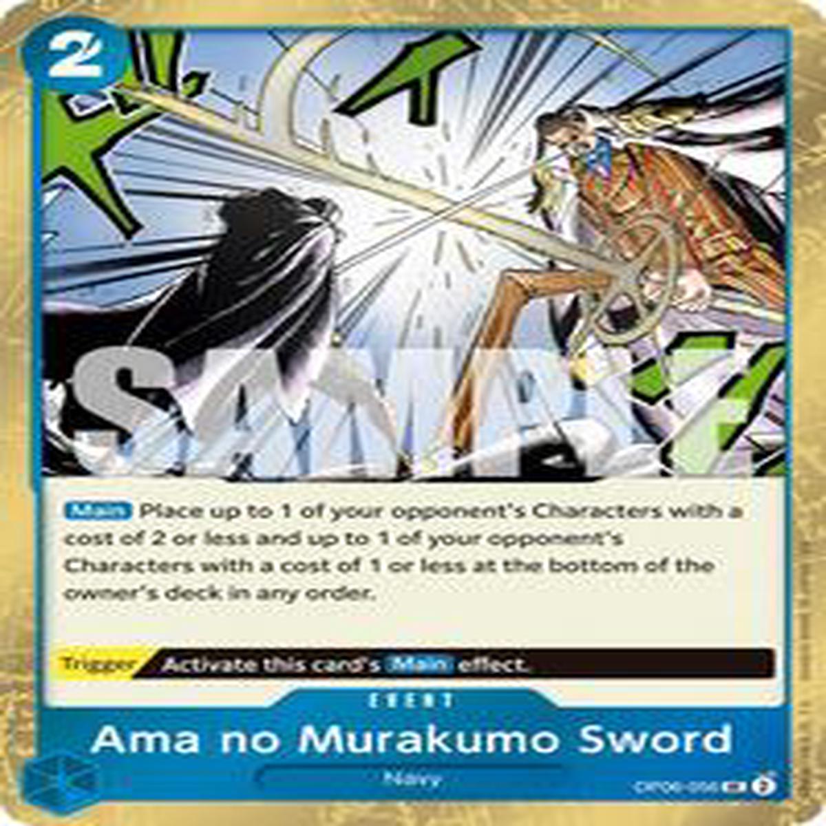 Ama no Murakumo Sword (Pirate Foil) - OP06-056 - Premium Booster -The Best- Vol. 2 (PRB-02)