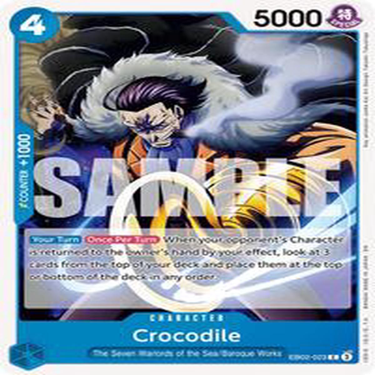 Crocodile - EB02-023 - Extra Booster: Anime 25th Collection (EB-02) - Normal