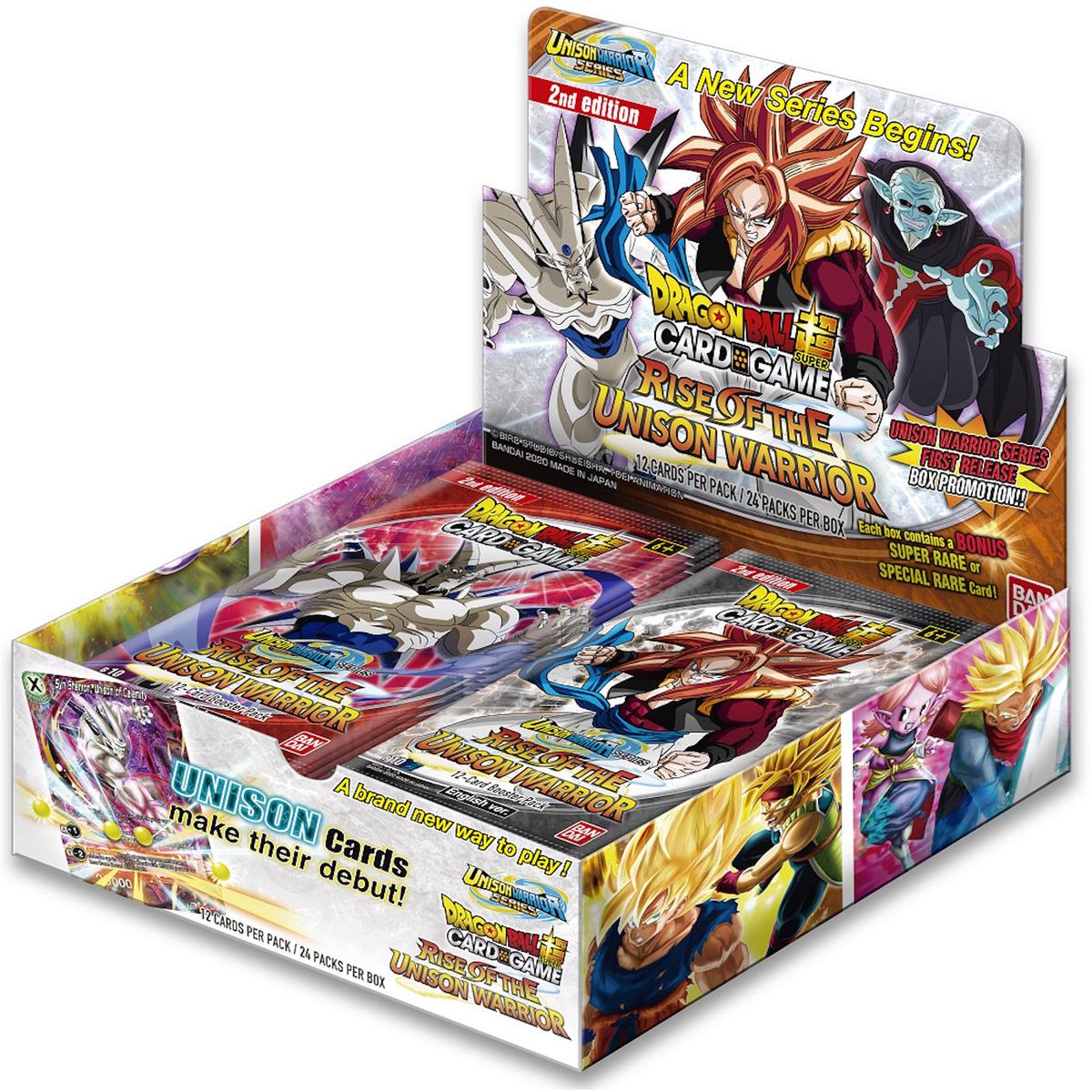 Dragon Ball Super TCG: Rise of the Unison Warrior Booster Box (B10) (24packs)