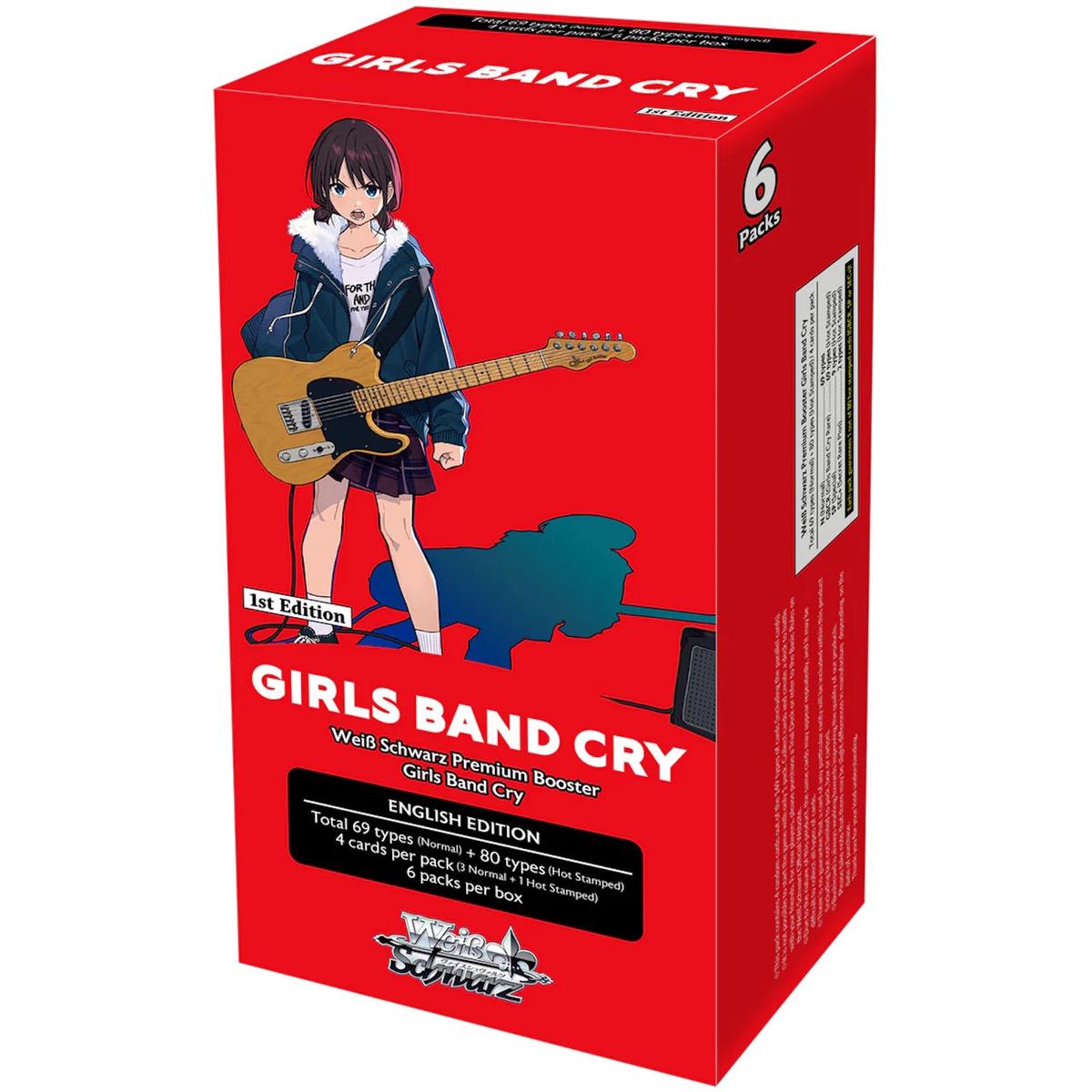 Weiss Schwarz TCG: Girls Band Cry: Premium Booster Box - 6 Packs