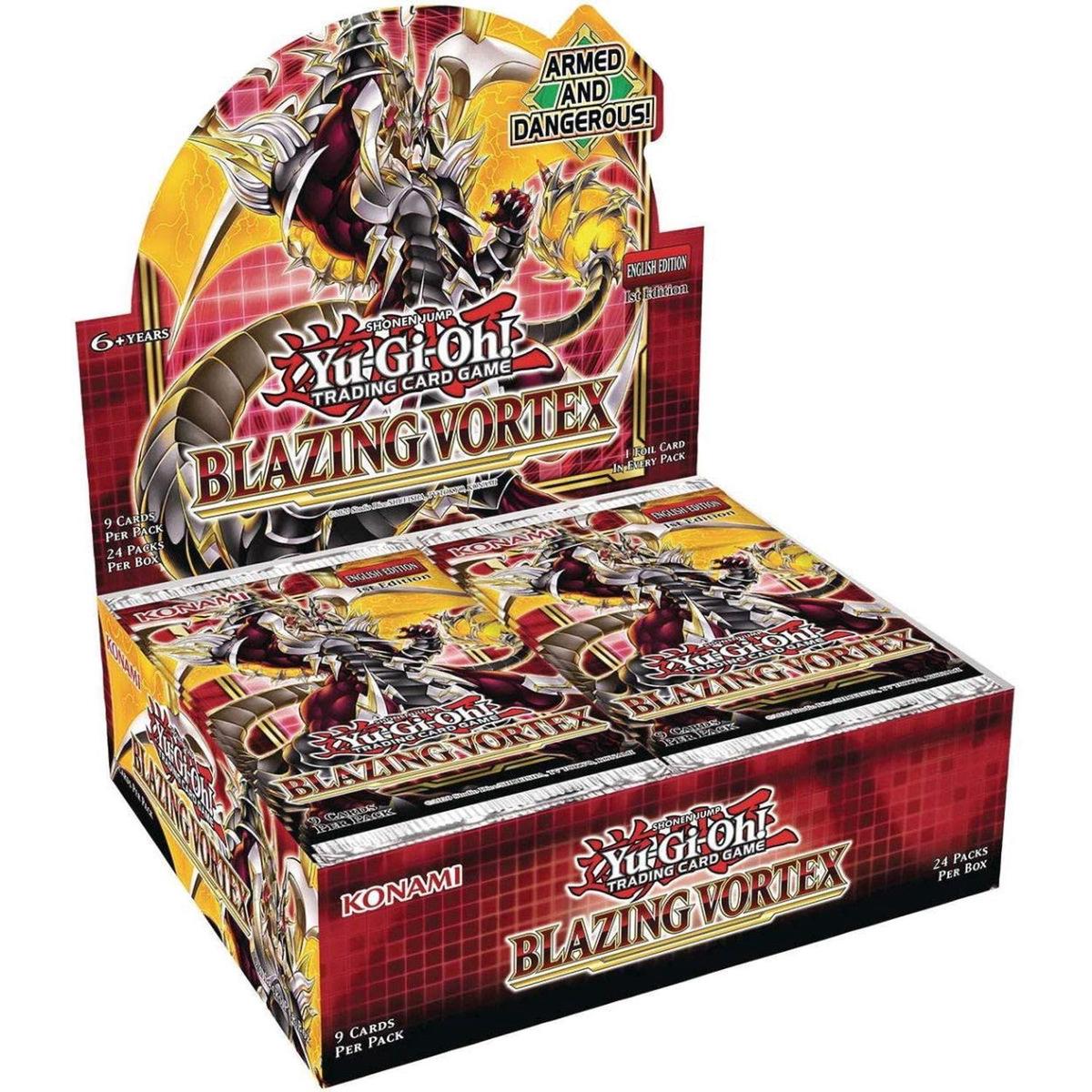 Yu-Gi-Oh! TCG: Blazing Vortex 1st Edition Booster Box - 24 Packs