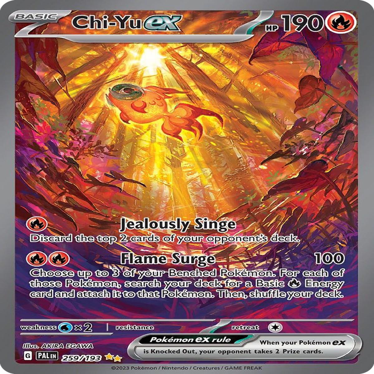 Chi-Yu ex - 259193 - SV02 Paldea Evolved (PAL) - Special Illustration Rare