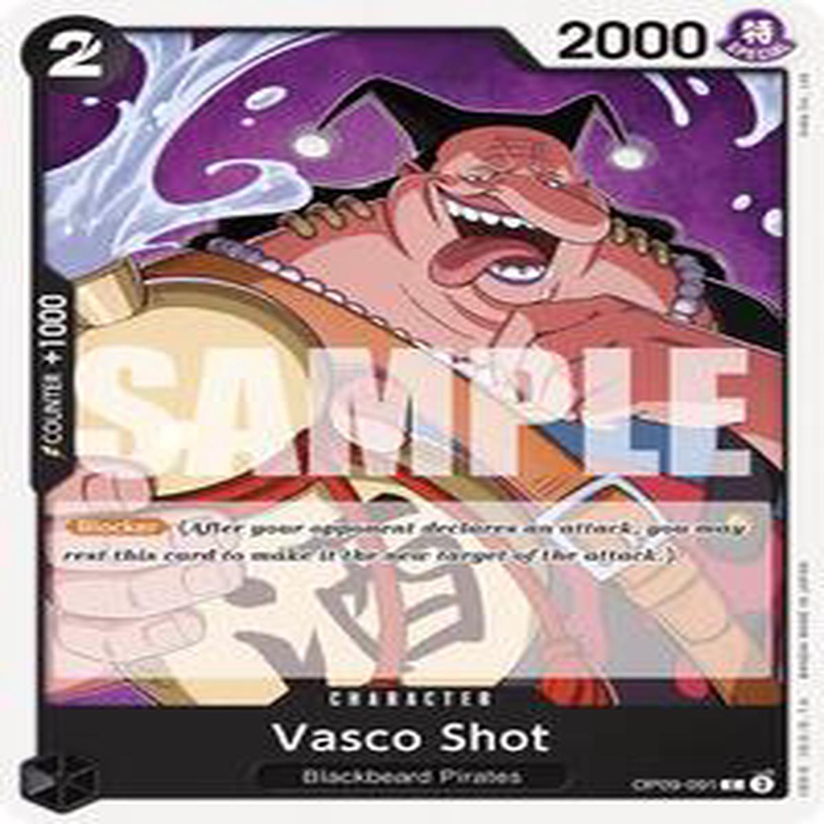 Vasco Shot - OP09-091 - Emperors in the New World (OP09) - Normal