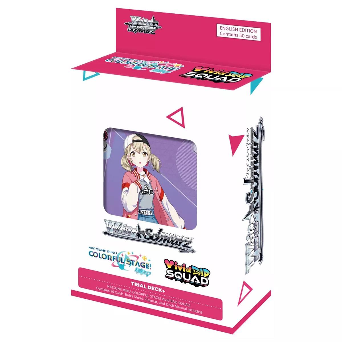Weiss Schwarz TCG: Hatsune Miku: Colorful Stage! Vivid Bad Squad Trial Deck