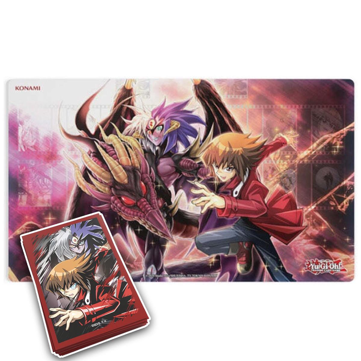 Yu-Gi-Oh! TCG: Jaden & Yubel Card Sleeves & Playmat Bundle