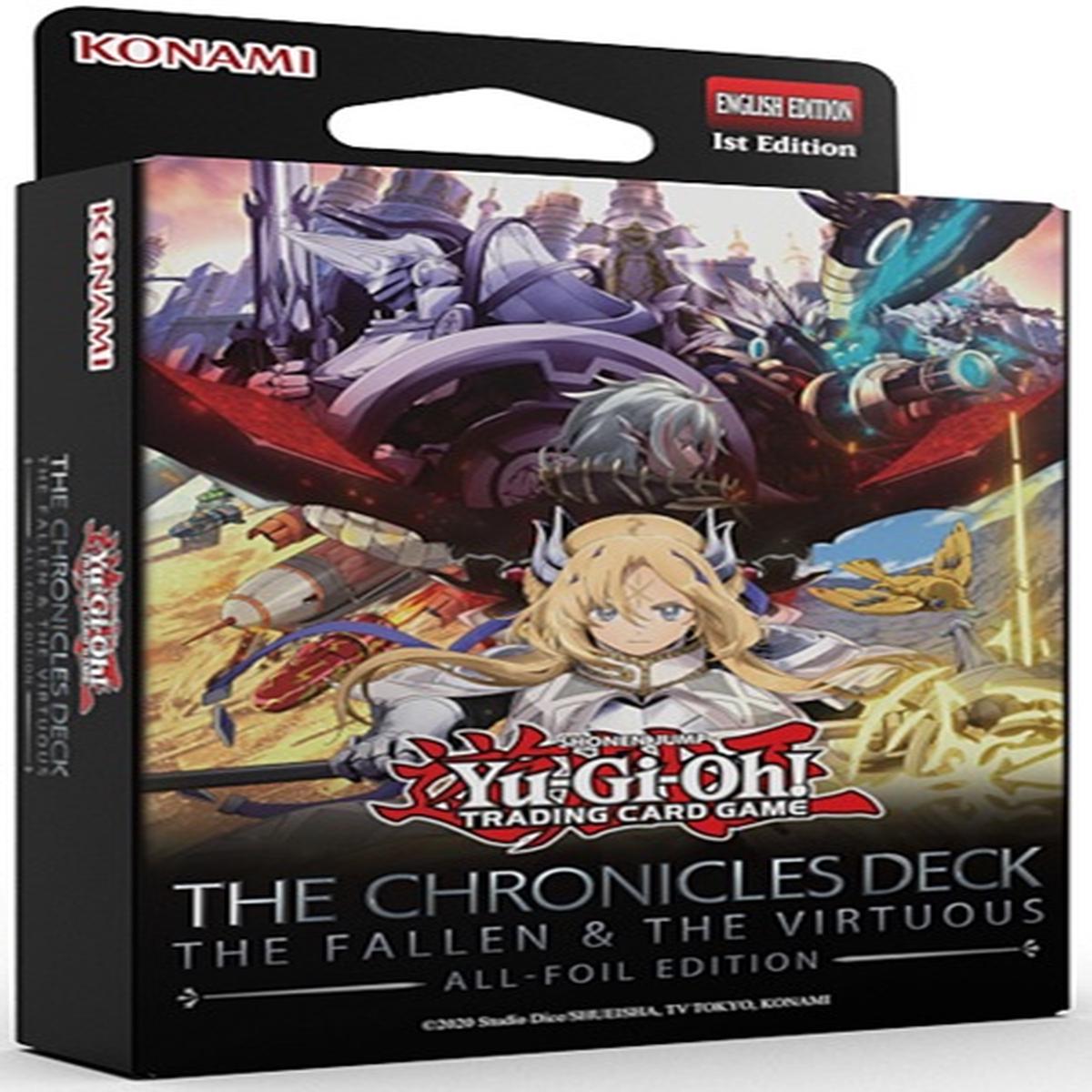 Yu-Gi-Oh! TCG: The Chronicles Deck: The Fallen & The Virtuous (All-Foil) 1st Edition Deck