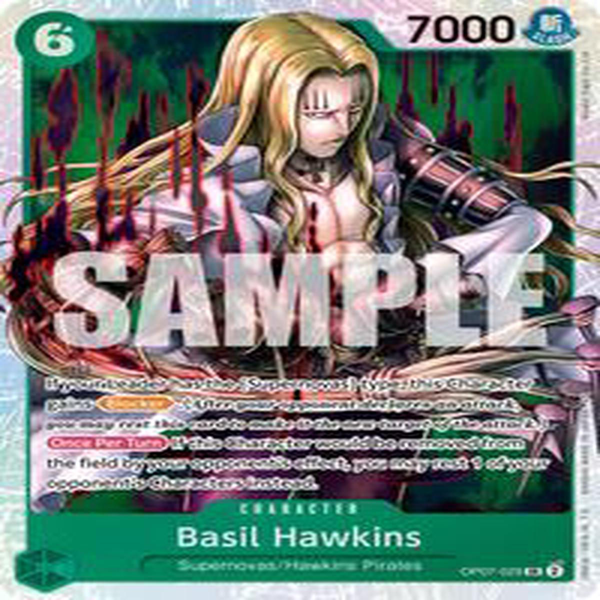 Basil Hawkins - OP07-029 (Reprint) - OP07-029 - Premium Booster -The Best- Vol 2 (PRB-02)