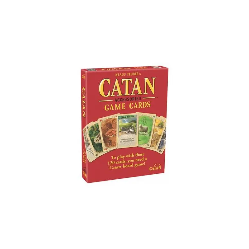 Catan Replacement Game Cards