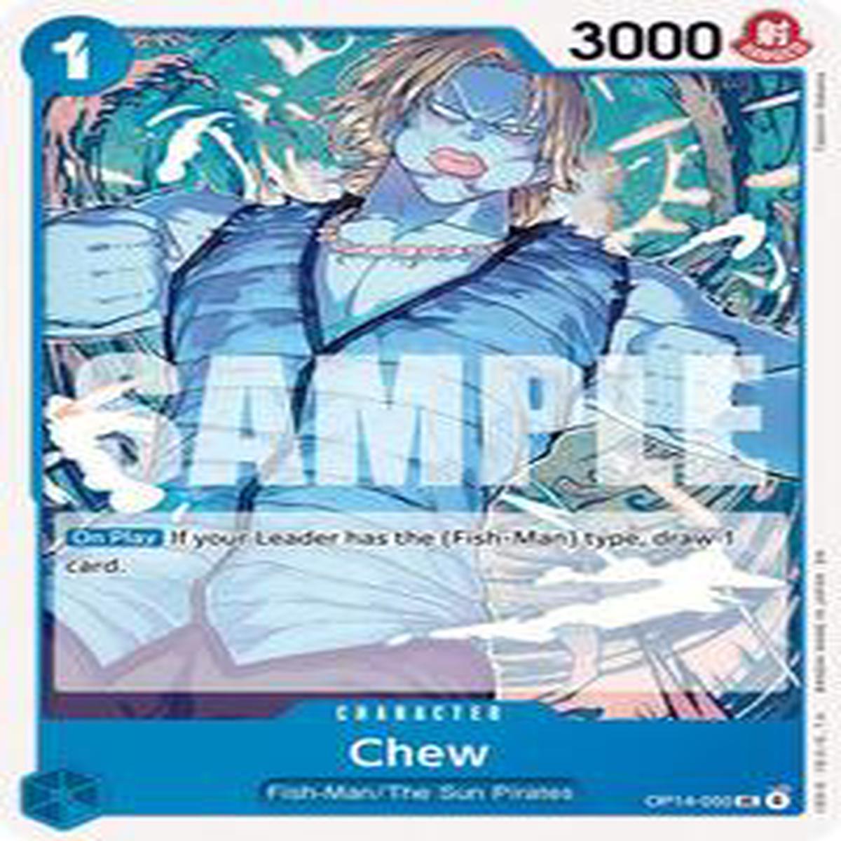 Chew - OP14-050 - The Azure Sea's Seven (OP14) - Normal