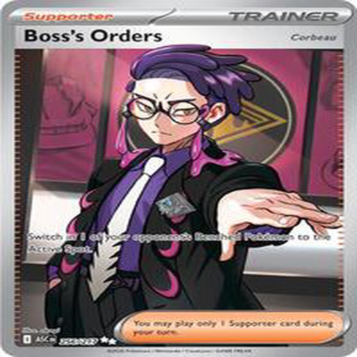 Boss's Orders [Corbeau] - 256/217 - ME: Ascended Heroes (ASC) - Ultra Rare
