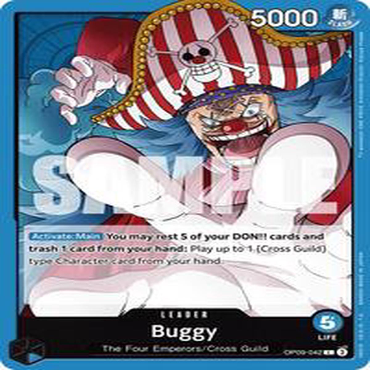 Buggy (042) - OP09-042 - Emperors in the New World (OP09) - Normal