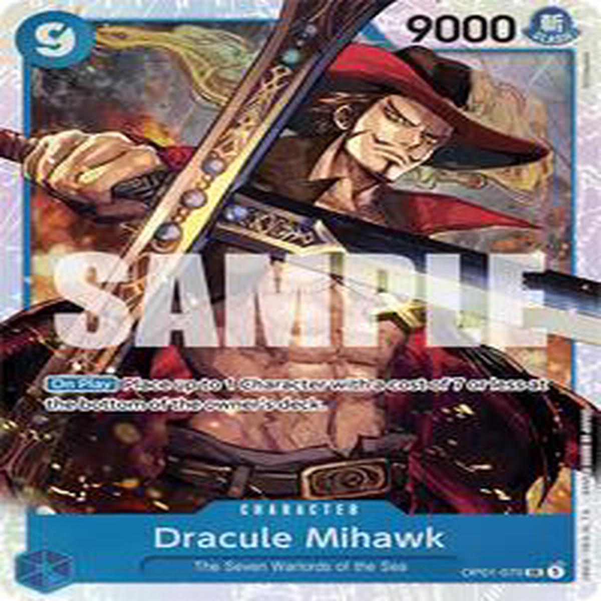 Dracule Mihawk (OP01-070) (Reprint) - OP01-070 - Premium Booster -The Best- (PRB-01)