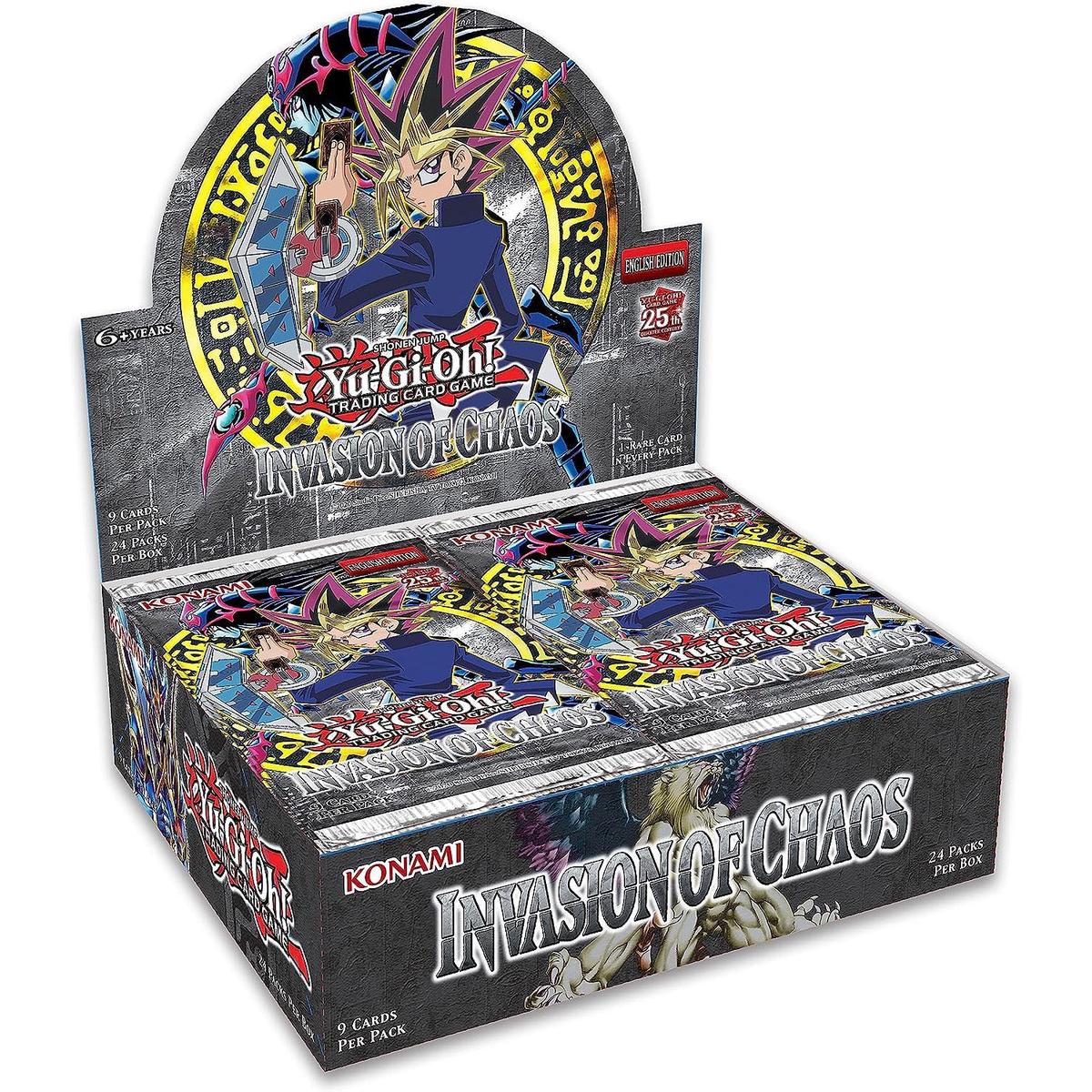 Yu-Gi-Oh! TCG: 25th Anniversary Invasion of Chaos 1st Edition Booster Box - 24 Packs
