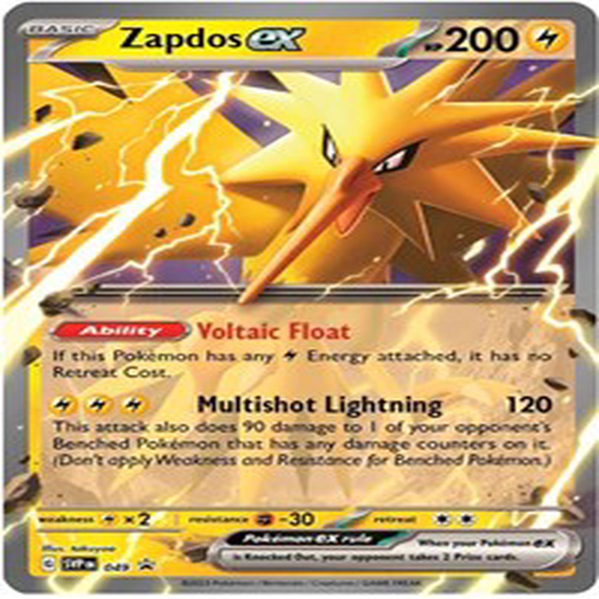 Zapdos ex - 049 - 049 - SV Scarlet Violet Promo Cards (SVP)