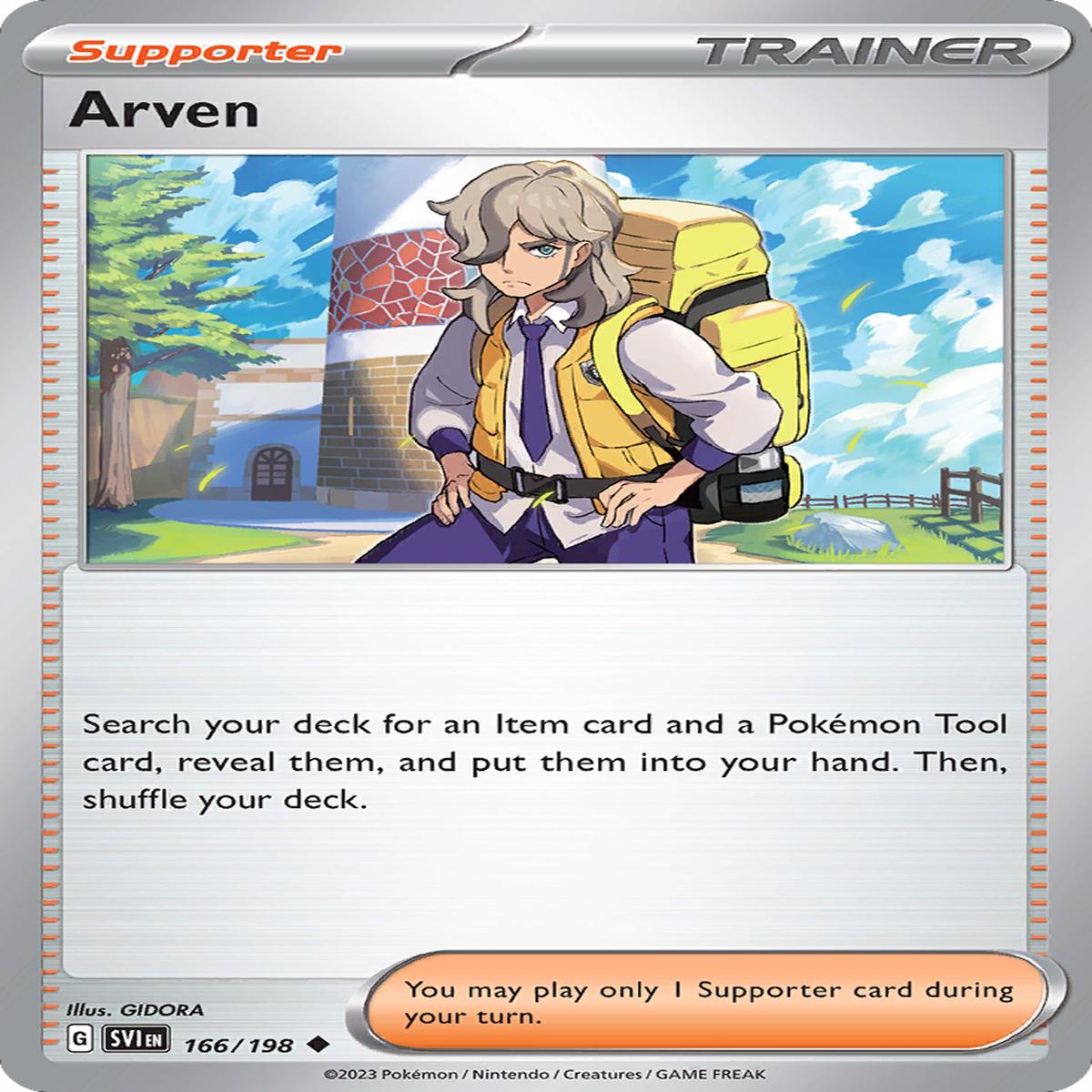 Arven - 166198 - SV01 Scarlet Violet Base Set (SVI)