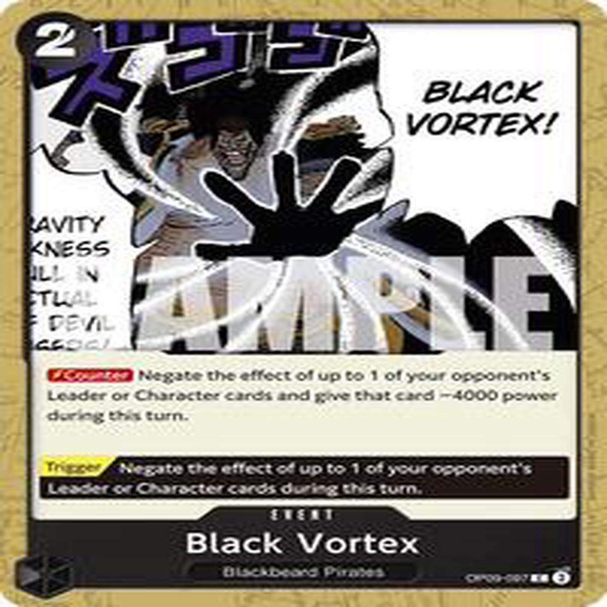 Black Vortex - OP09-097 - Emperors in the New World (OP09) - Normal