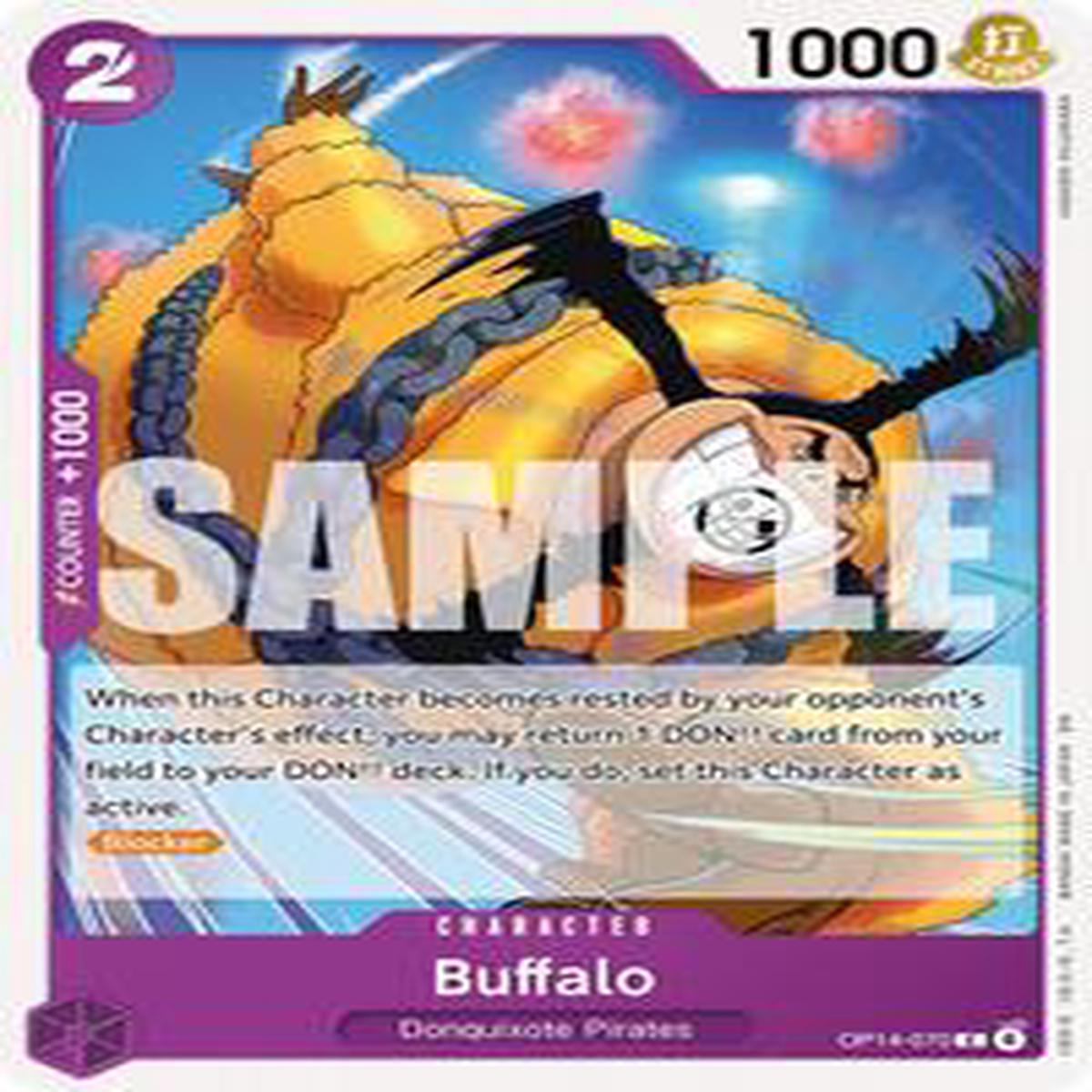 Buffalo - OP14-070 - The Azure Seas Seven (OP14) - Normal
