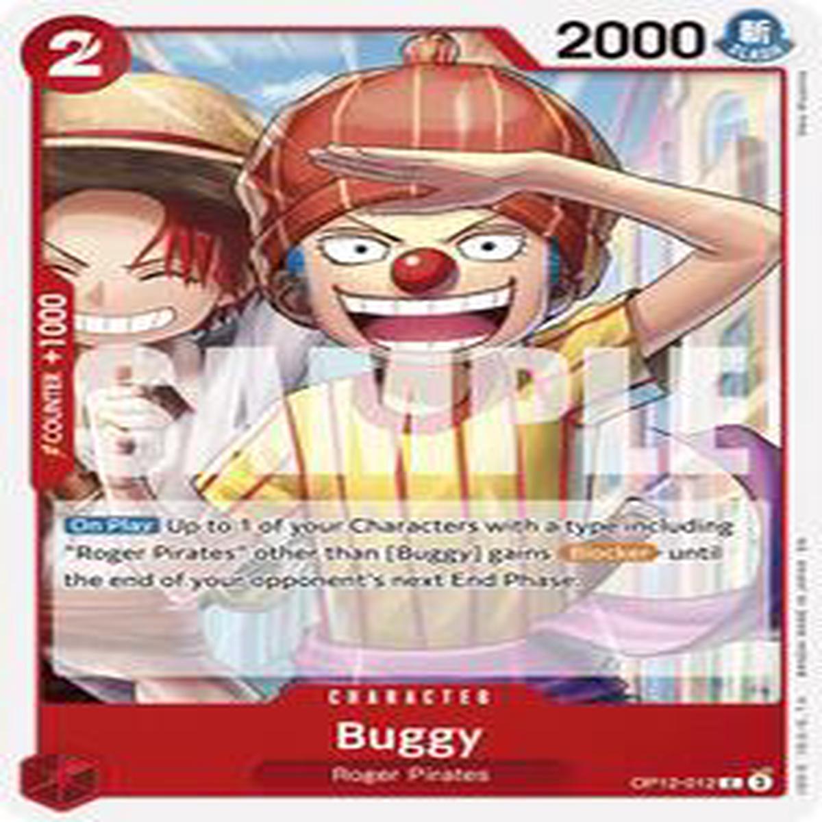 Buggy (012) - OP12-012 - Legacy of the Master (OP12) - Normal