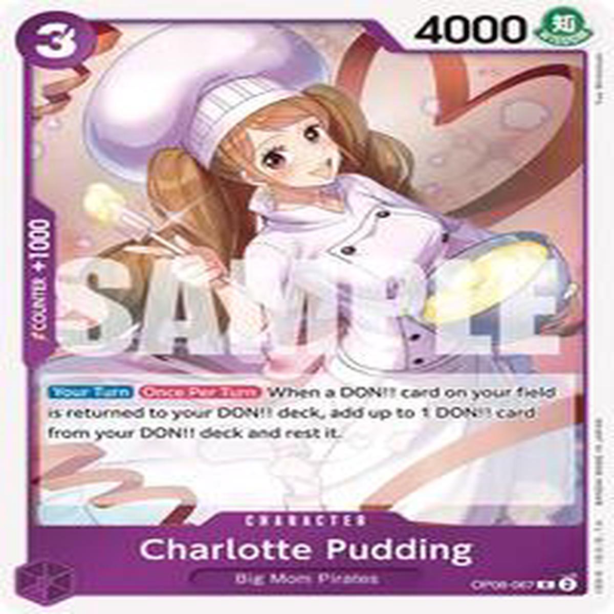 Charlotte Pudding (067) - OP08-067 - Two Legends (OP08)