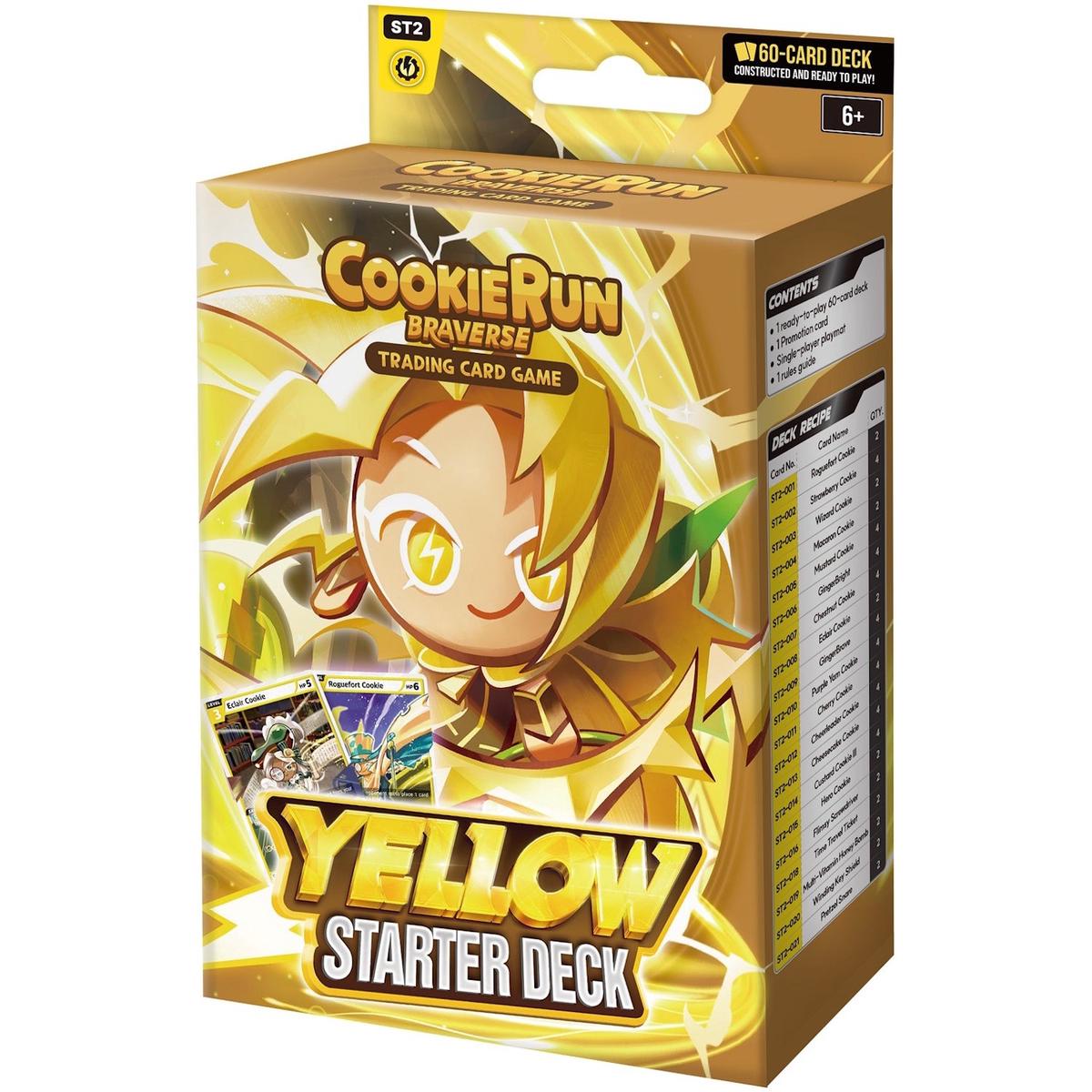 CookieRun Braverse TCG: Brave Beginning Starter Deck Yellow