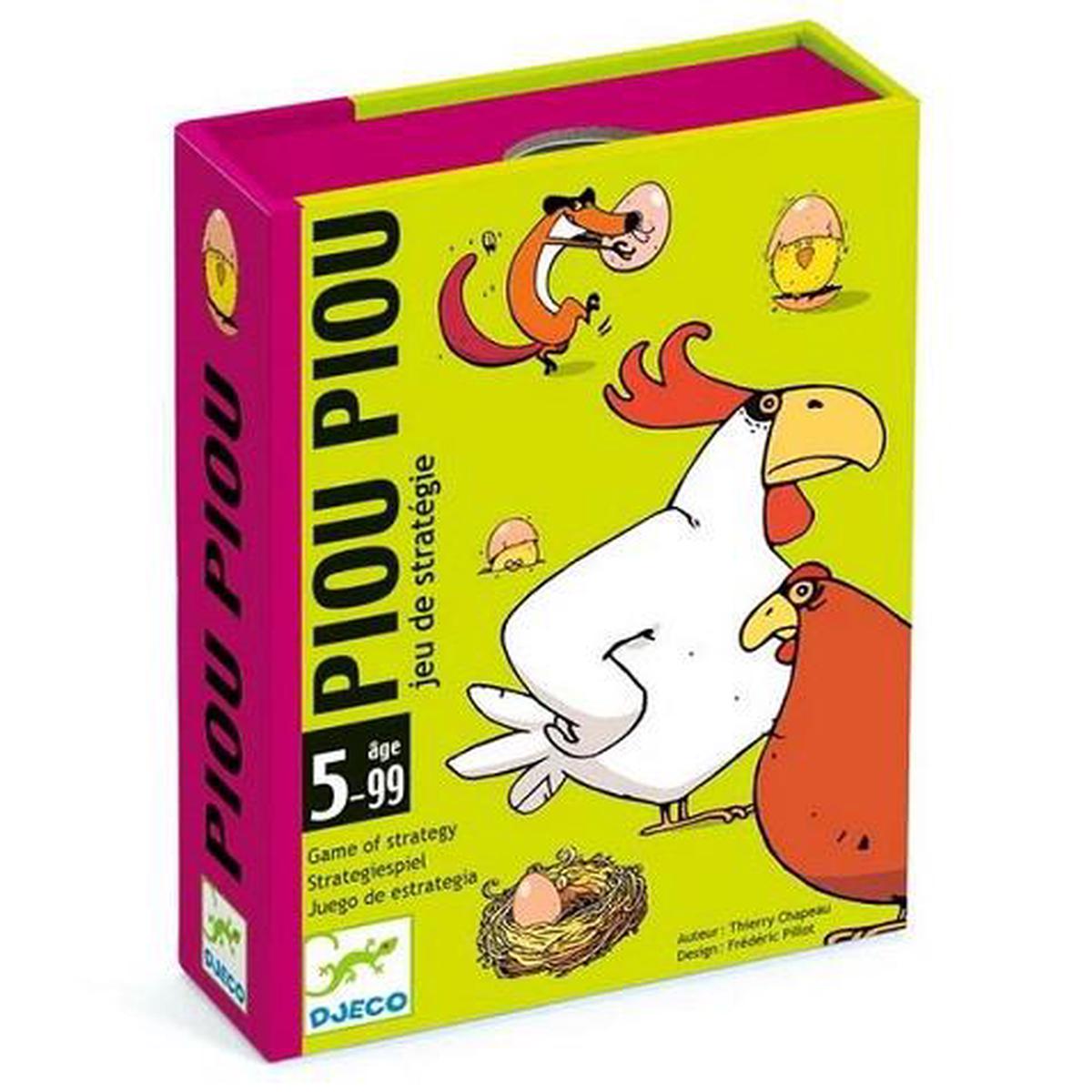 Djeco Card Game Piou Piou - Default Title
