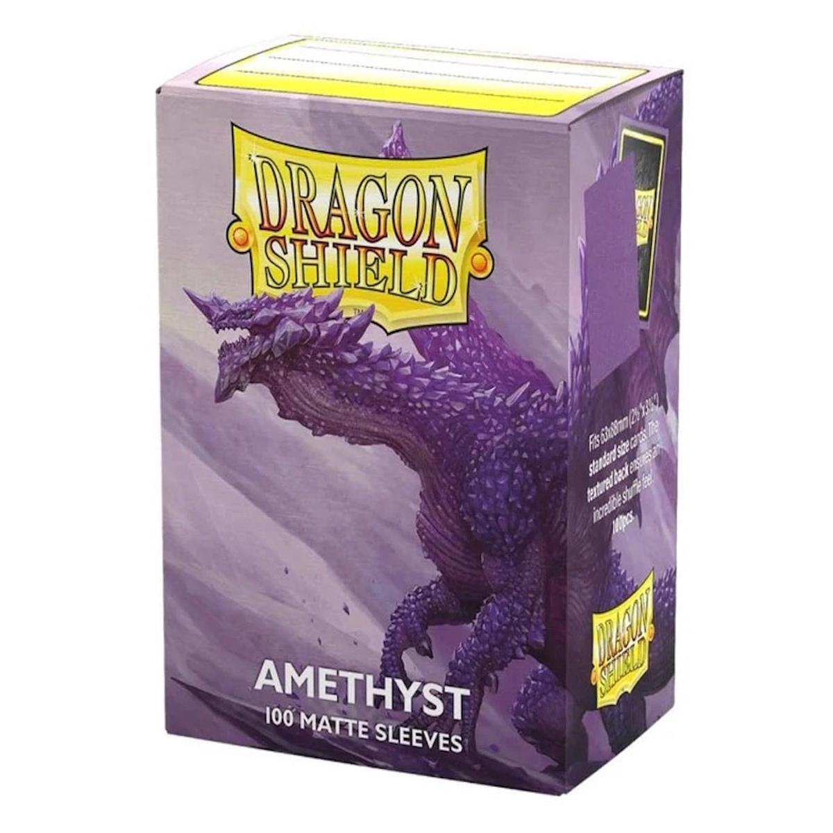 Dragon Shield Sleeves: Matte Amethyst - 100 Sleeves