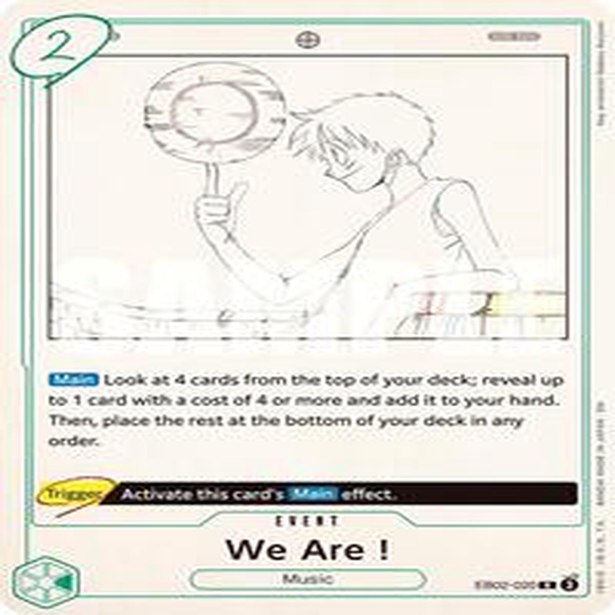 We Are! - EB02-020 - Extra Booster: Anime 25th Collection (EB-02)