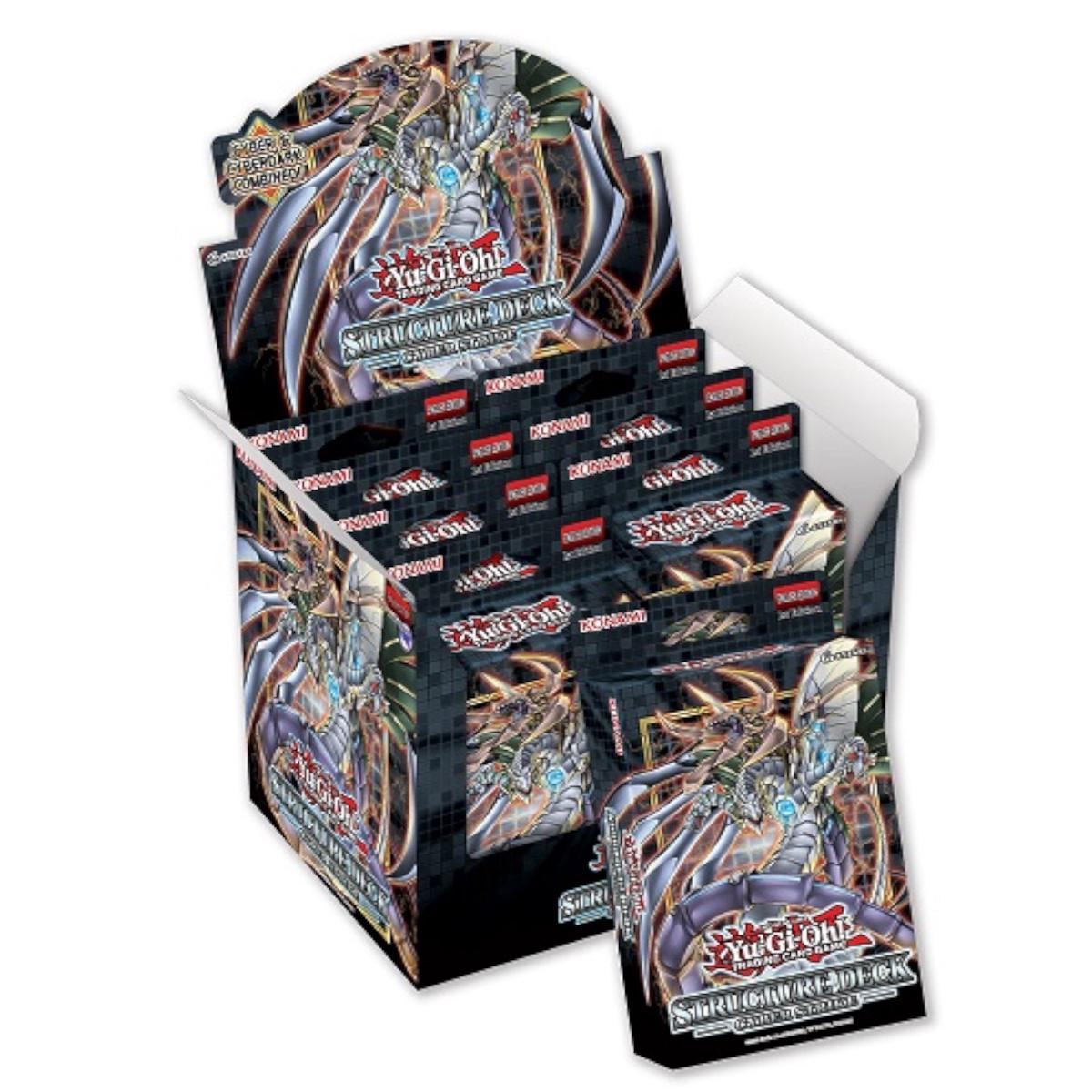 Yu-Gi-Oh! TCG: Cyber Dragon Revolution Structure Deck Display Case - 8 Decks Per Display Case