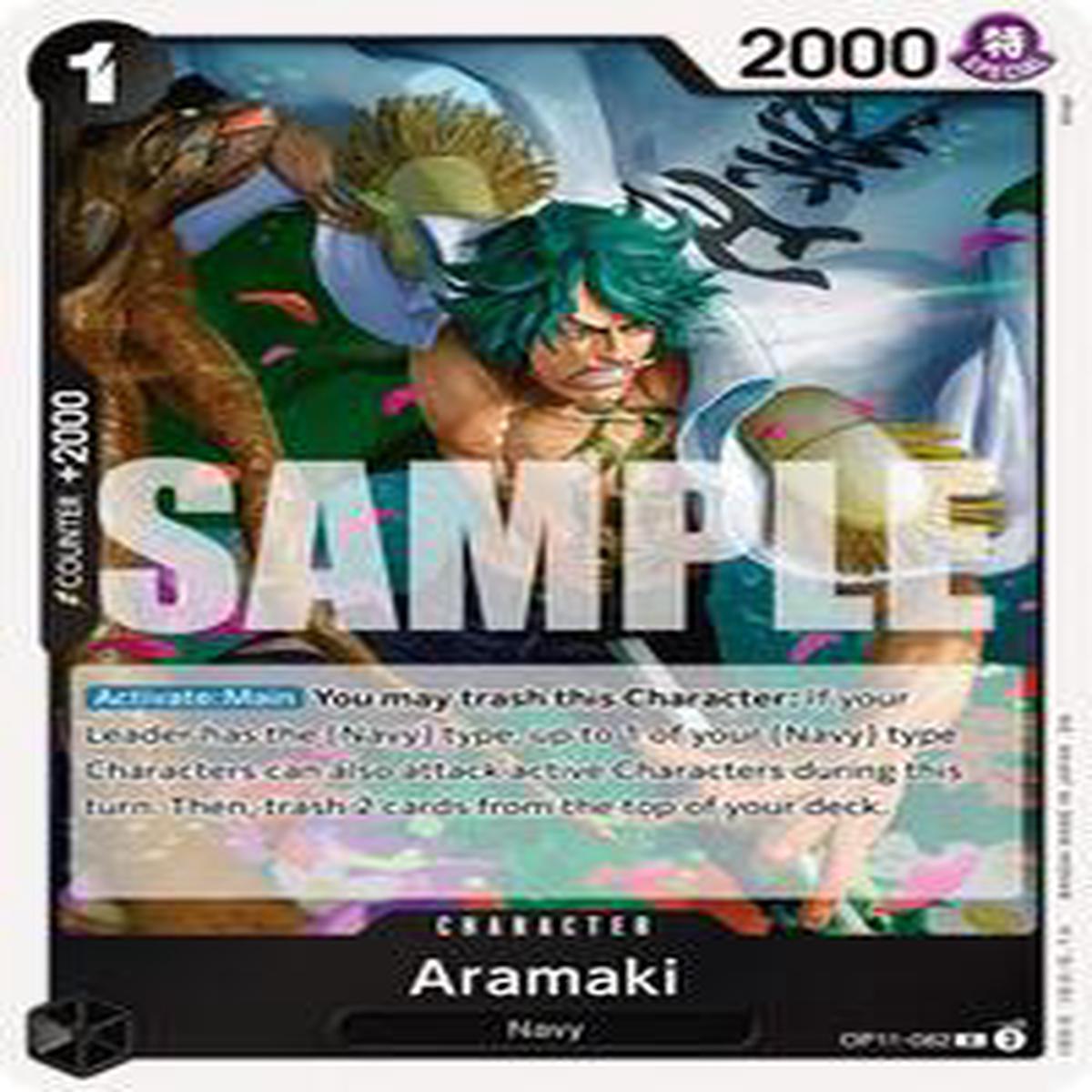 Aramaki - OP11-082 - A Fist of Divine Speed (OP11)