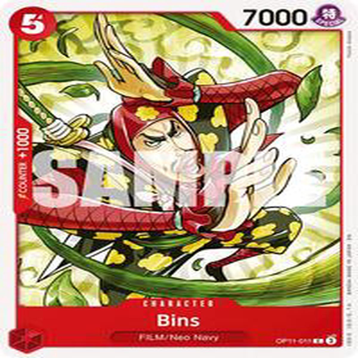 Bins - OP11-011 - A Fist of Divine Speed (OP11) - Normal