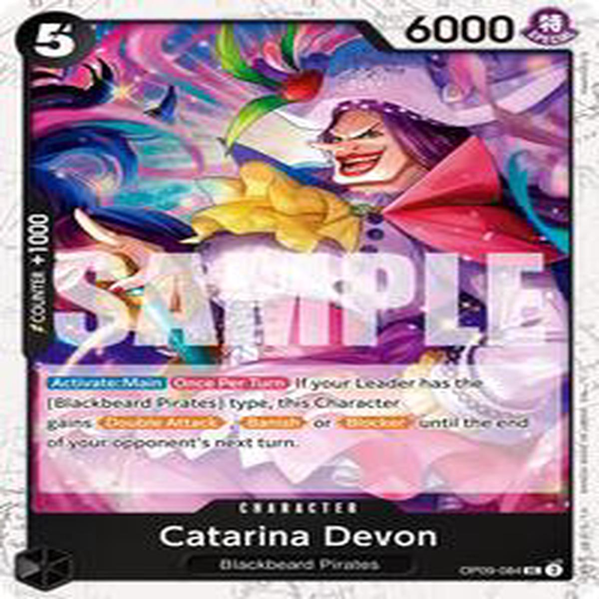 Catarina Devon (Pirate Foil) - OP09-084 - Premium Booster -The Best- Vol. 2 (PRB-02)