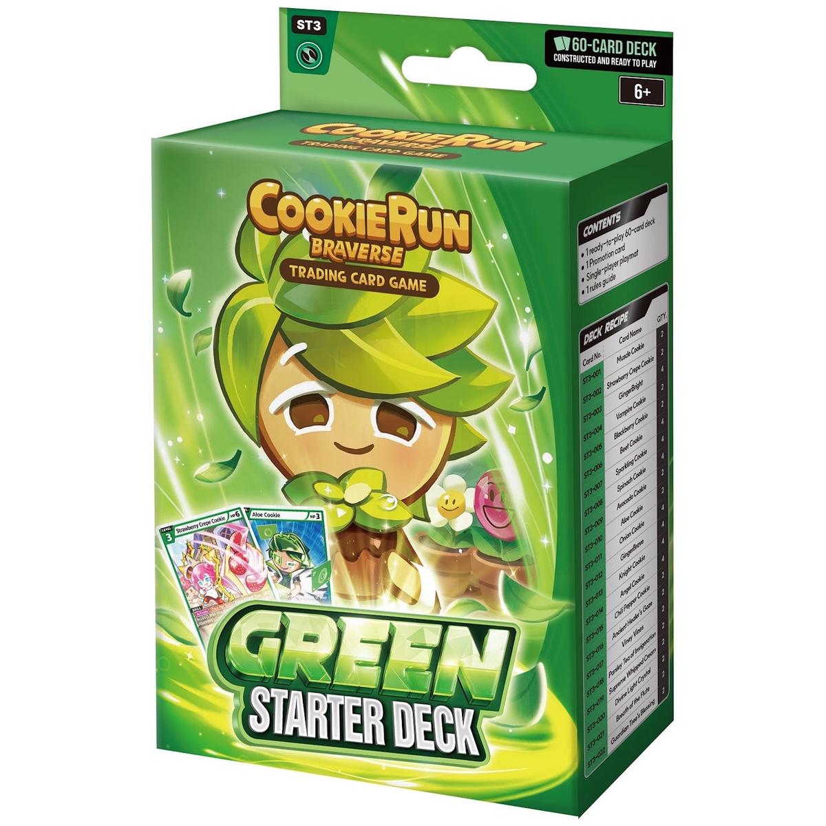 CookieRun Braverse TCG: Brave Beginning Starter Deck Green