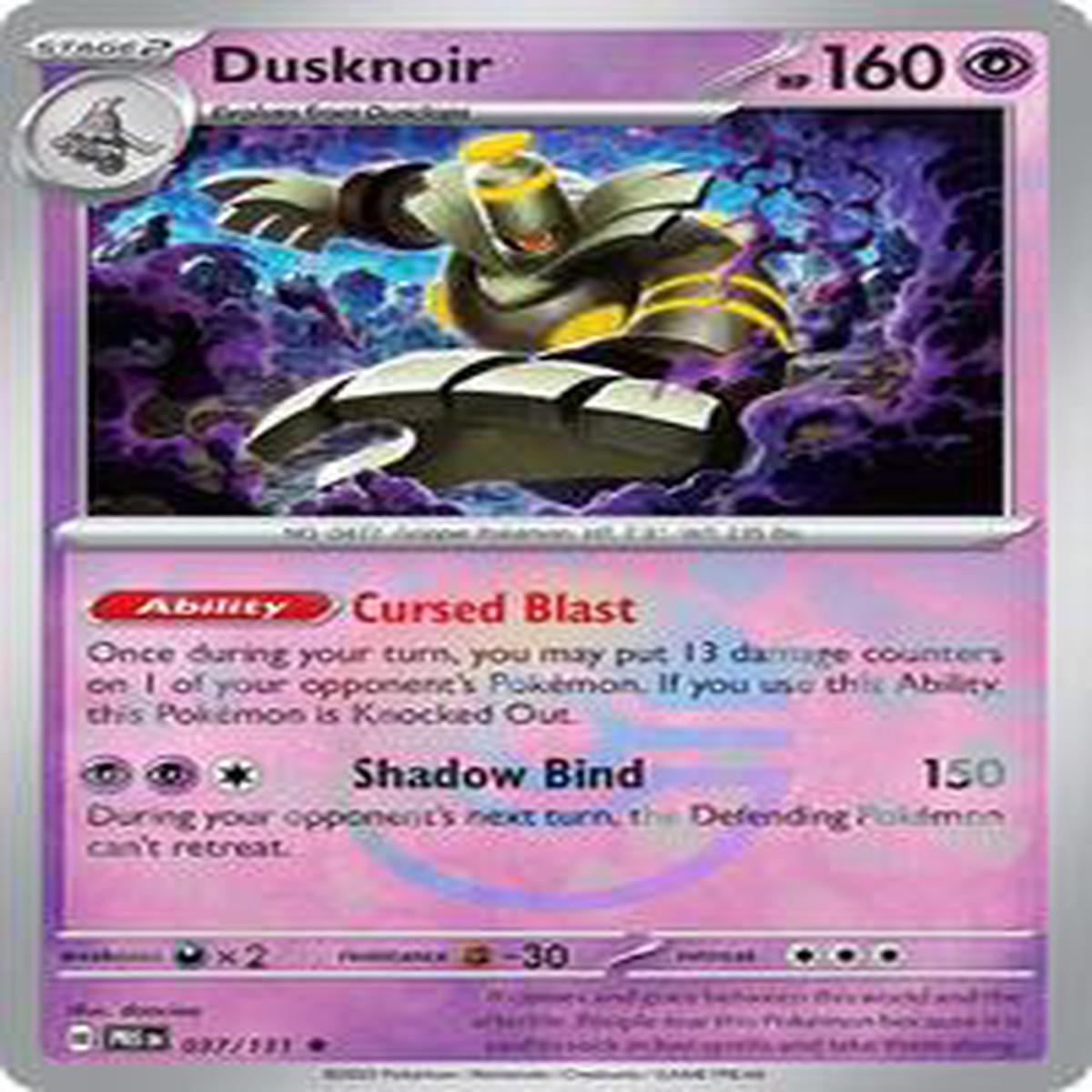 Dusknoir (Poke Ball Pattern) - 037131 - SV Prismatic Evolutions (PRE)