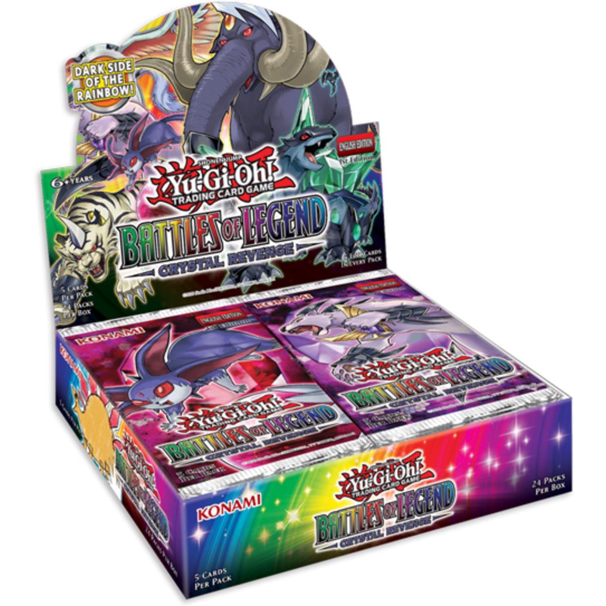 Yu-Gi-Oh! TCG: Battles of Legend - Crystal Revenge Booster Box - 24 Packs
