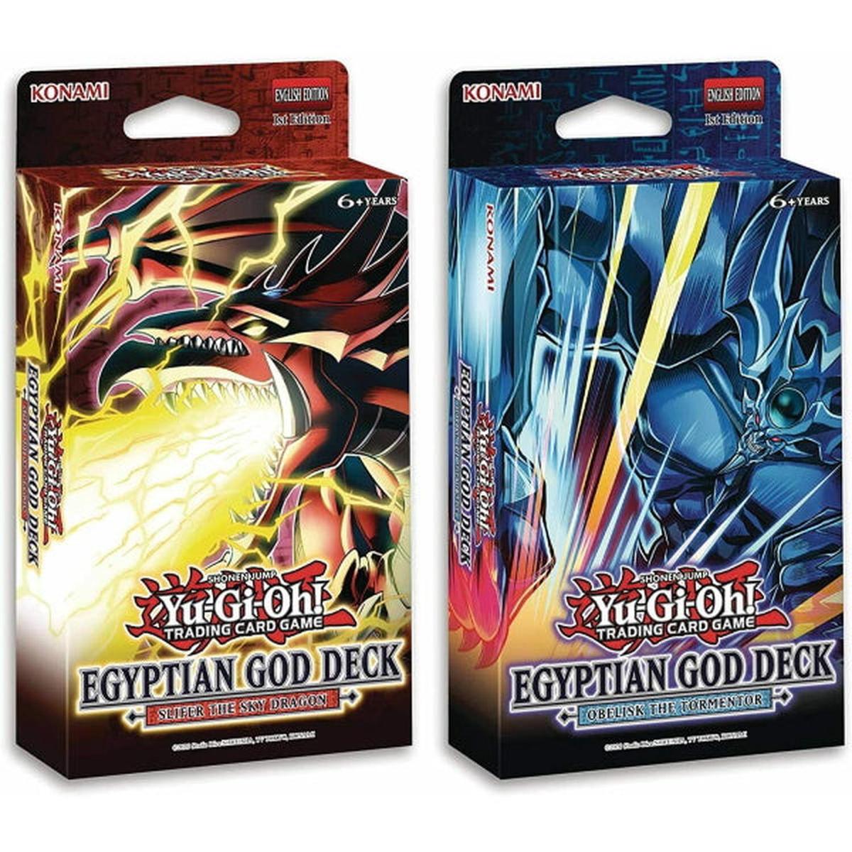 Yu-Gi-Oh! TCG: Egyptian God Decks - Slifer the Sky Dragon & Obelisk the Tormentor