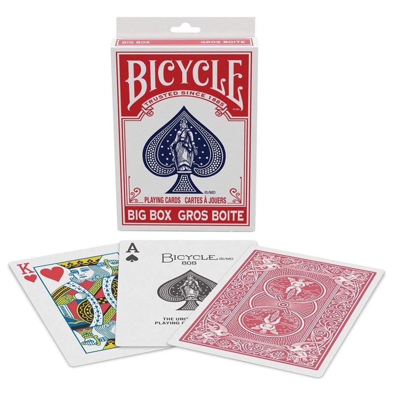Bicycle Big Box Playing Cards Red