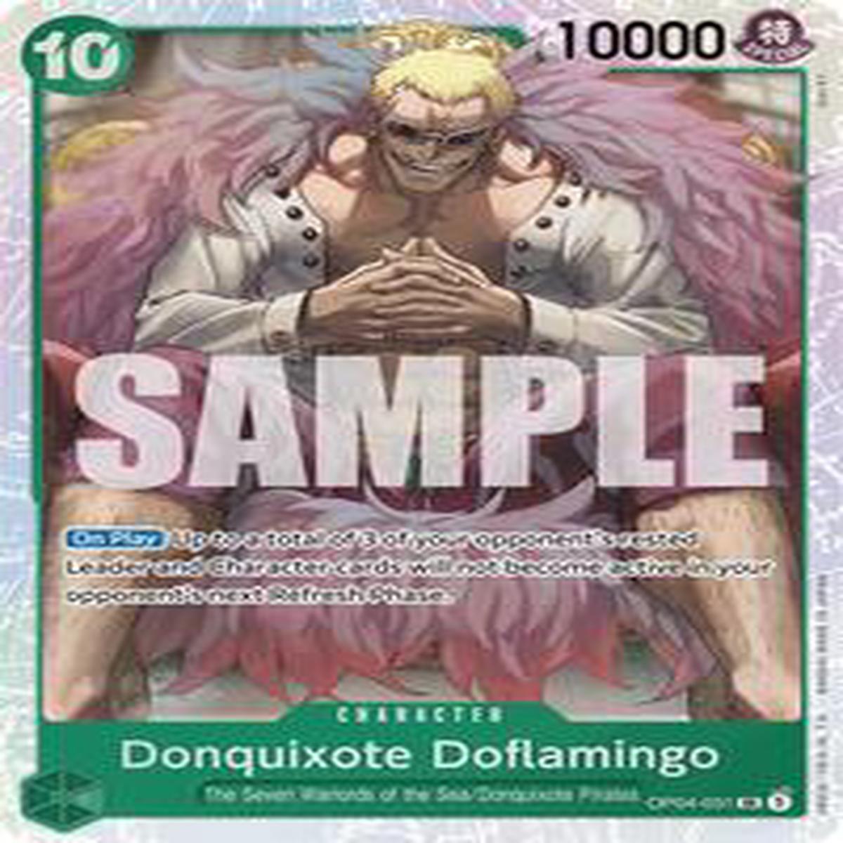 Donquixote Doflamingo (Reprint) - OP04-031 - Premium Booster -The Best- (PRB-01)