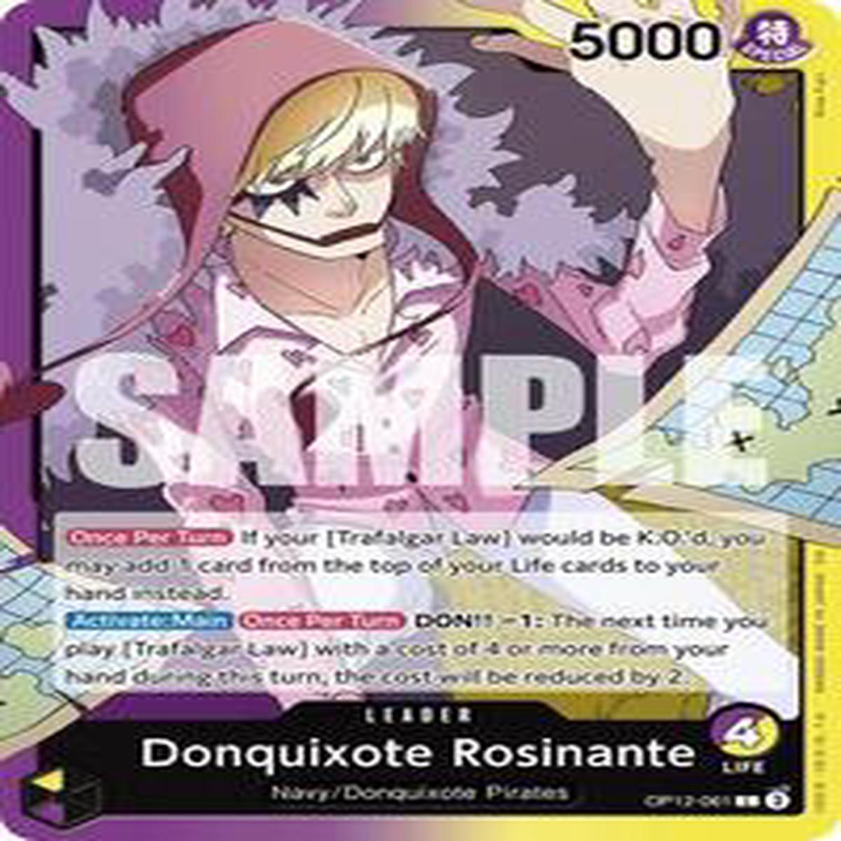 Donquixote Rosinante (061) - OP12-061 - Legacy of the Master (OP12) - Normal