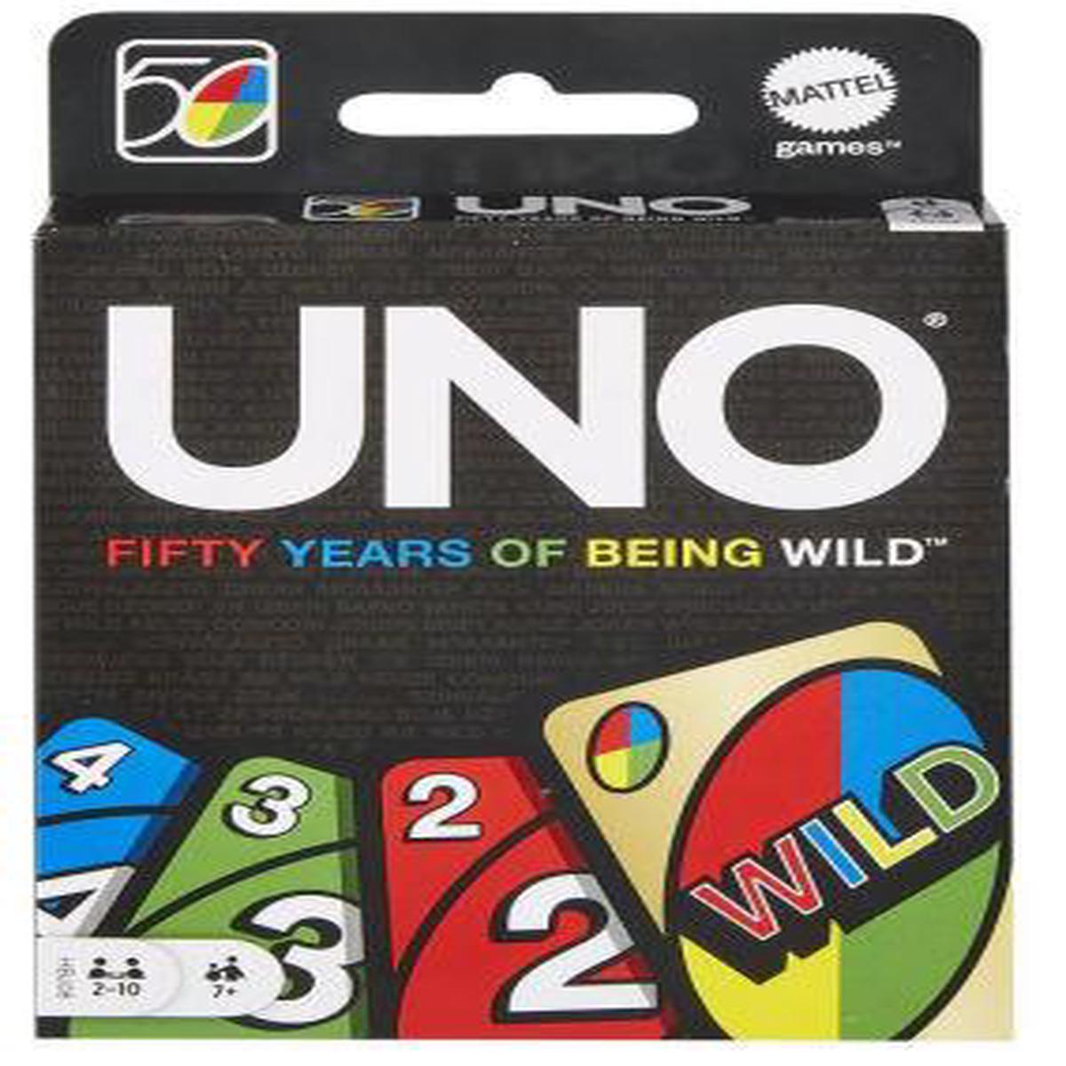 Uno 50th Anniversary Card Game - Default Title