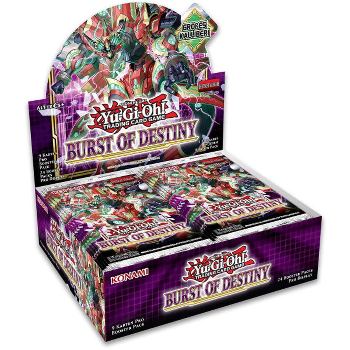 Yu-Gi-Oh! TCG: Burst of Destiny Booster Display Box - 24 Packs