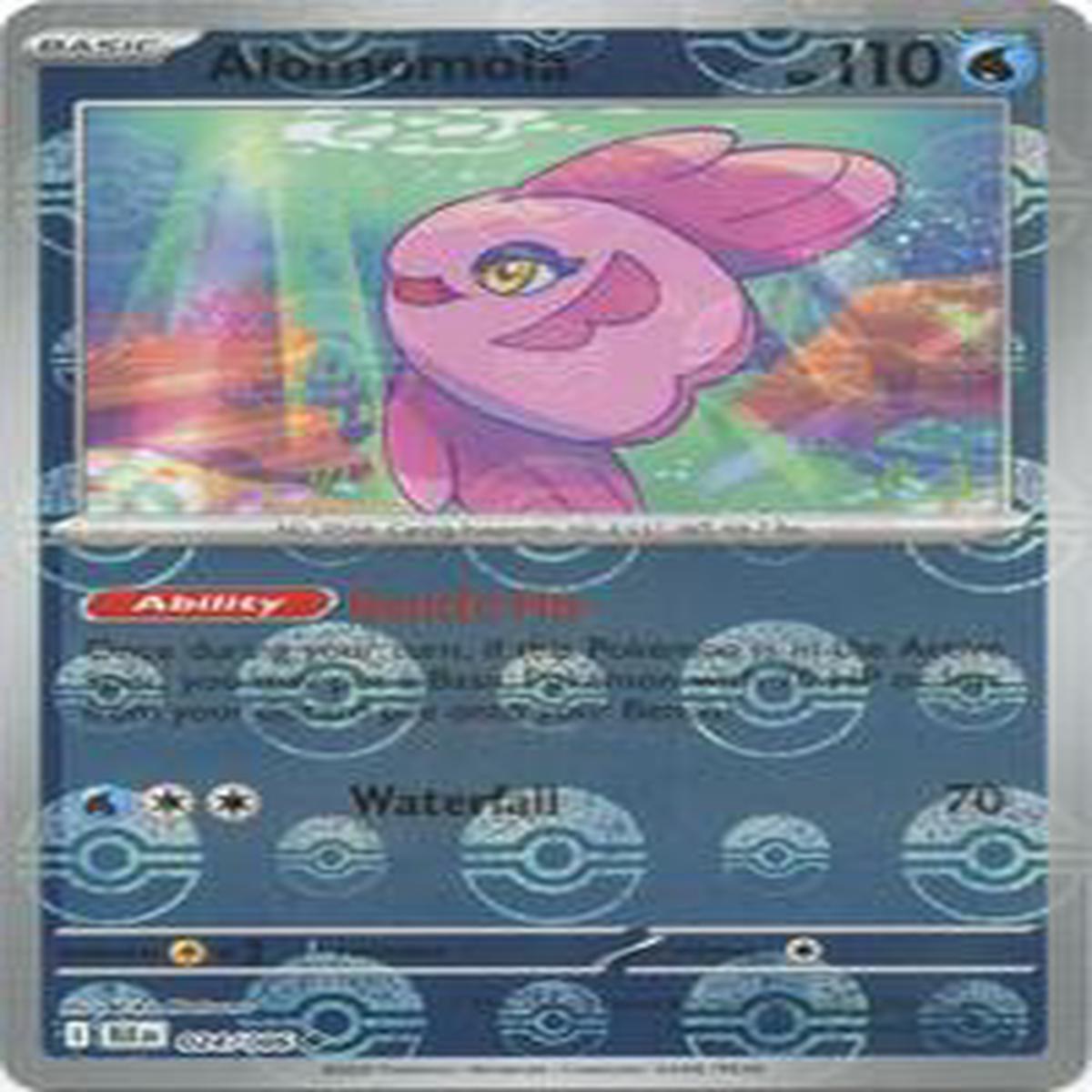 Alomomola (Poke Ball Pattern) - 024086 - SV Black Bolt (BLK)