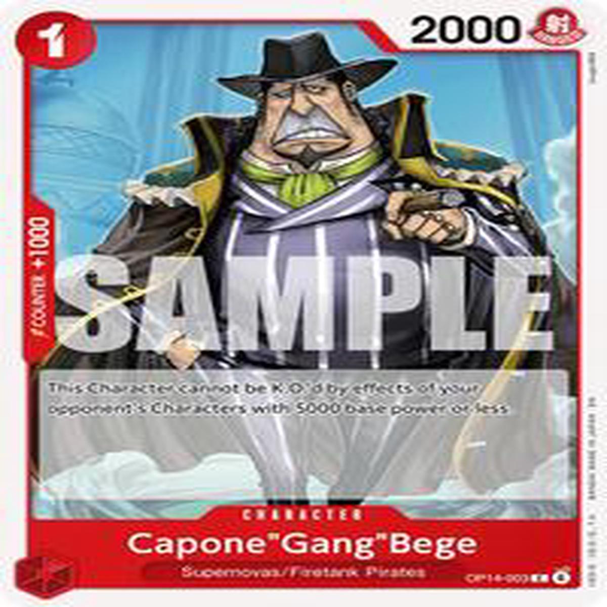 CaponeGangBege - OP14-003 - The Azure Seas Seven (OP14) - Normal