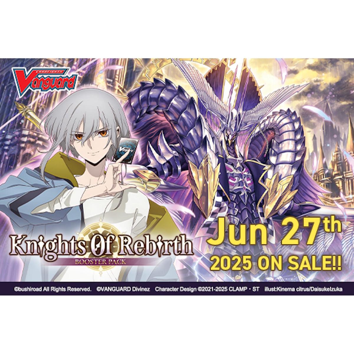 Cardfight Vanguard TCG: Knights of Rebirth Booster Box - 16 packs