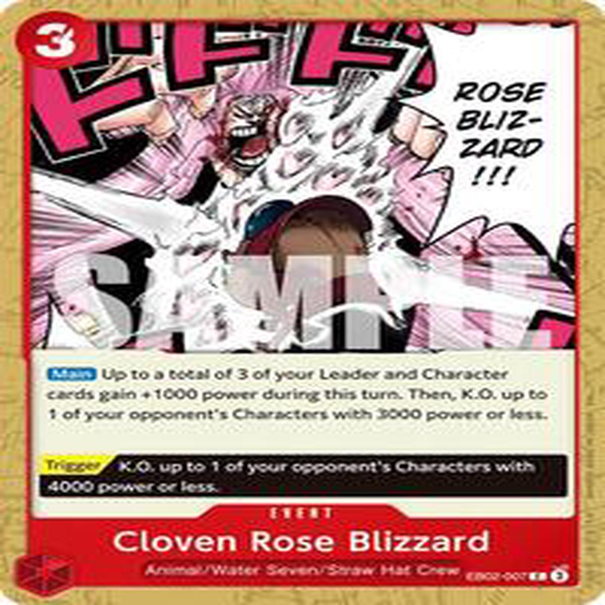 Cloven Rose Blizzard - EB02-007 - Extra Booster: Anime 25th Collection (EB-02) - Normal