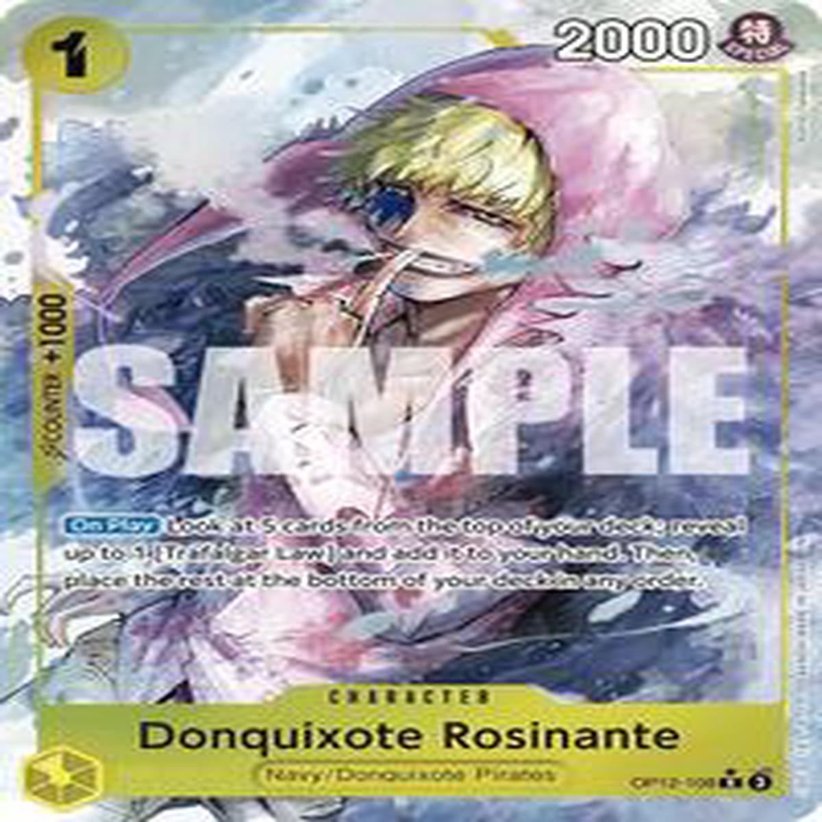 Donquixote Rosinante (108) (Alternate Art) - OP12-108 - Legacy of the Master (OP12)